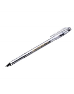 Ручка гелевая Hi Jell 208928 черная 0 5 мм 12 штук Crown