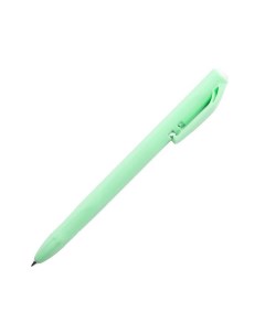 Ручка шариковая автоматическая Bright Colors синяя зеленый корпус толщина линии 0 Attache