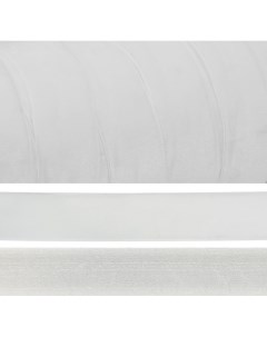 Лента бархатная цвет белый 15 мм x 20 м арт TBY LB1502 Китай