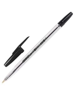 Ручка шариковая 51 Classic 140301 черная 0 7 мм 50 штук Corvina