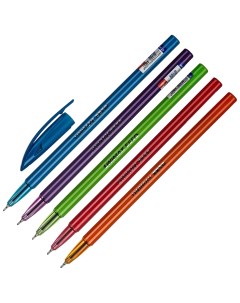 Ручка шариковая Trio DC tinted 722464 синяя 0 7 мм 1 шт Unimax