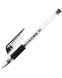 Ручка гелевая EVERYDAY 141823 черная 0 35 мм 48 штук Staff
