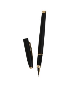 Перьевая ручка Sterling линия 0 8 мм корпус черный золото Luxor