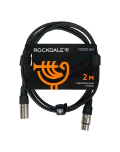 Кабель MC001 2M микрофонный XLR XLR 2 м Rockdale
