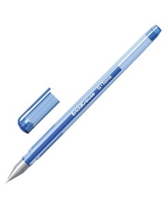 Ручка гелевая G Tone 141222 синяя 0 4 мм 12 штук Erich krause