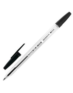 Ручка шариковая C 51 142813 черная 0 5 мм 50 штук Staff