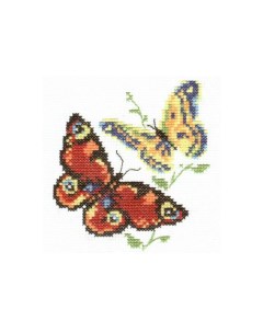 Набор для вышивания Бабочки красавицы Alisa
