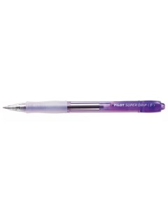Ручка шариковая Super Grip Neon 07 фиолетовая 0 7 мм 1 шт Pilot