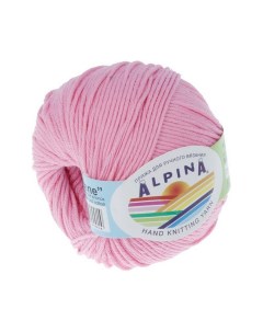 Пряжа RENE 10 шт в упак цвет розовый RENE 032 105 м от Alpina