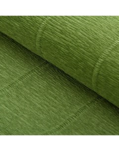 Бумага для упаковок и поделок гофрированная фисташковая зеленая од Cartotecnica rossi