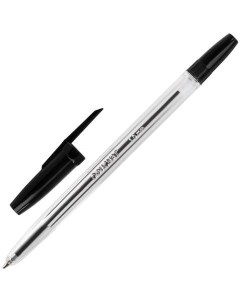 Ручка шариковая Line 141879 черная 0 5 мм 50 штук Офисмаг