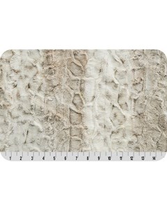 Ткань полиэстер Arctic lynx soft 48х48 см ice taupe Peppy