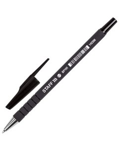 Ручка шариковая EVERYDAY 142398 черная 0 35 мм 50 штук Staff