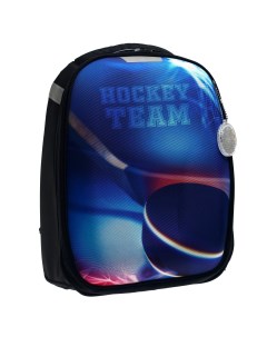 Рюкзак каркасный школьный Хоккей 37 х 28 х 19 см Calligrata