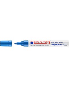 Лаковый маркер E 750 2 4 мм синий Edding