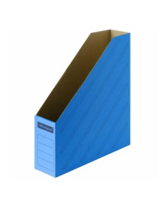 Лоток накопитель для бумаг архивный 75 мм до 700 листов синий Officespace