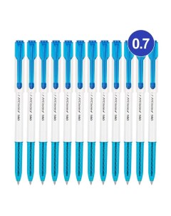 Ручка шариковая неавтоматическая синяя толщина линии 0 7 мм 1407945 Deli