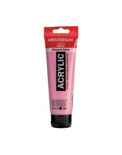 Акриловая краска Amsterdam 385 розовый квинакридон светлый 120 мл Royal talens
