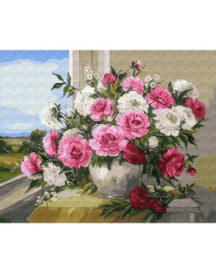 Картина по номерам Букет роз Роспись по холсту 40х50 см BFB1165 с 8 лет Supertoys