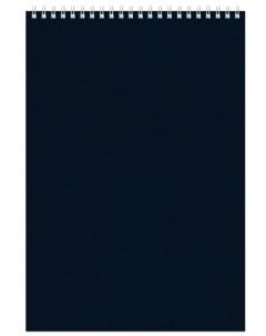 Блокнот формата А4 60 листов синий Ultimate Basics на спирали Альт