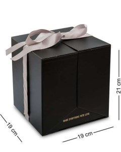 Коробка подарочная Сюрприз цв черный WG 95 B 113 301810 Арт-ист