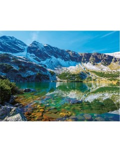 Алмазная мозаика 40 50 см Горное озеро полная выкла 662429 Остров сокровищ