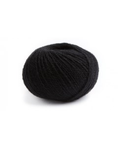 Пряжа для вязания Shetland 01 schwarz 100 шерсть Lamana