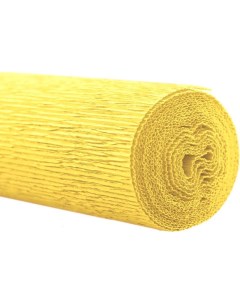 Упаковочная бумага 631600 креповая гофрированная желтая 2 5м Werola