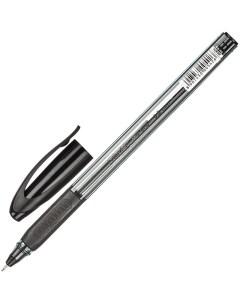 Ручка шариковая Glide Trio Grip черная 0 5 мм 1 шт Attache