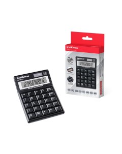 Калькулятор настольный 12 разрядов PC key KC 300 12 в коробке по 1 шт Erich krause