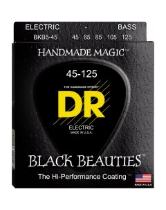 Струны для бас гитары Black Beauties BKB5 45 Dr string