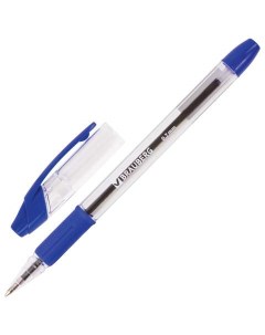 Ручка шариковая Samurai 141149 синяя 0 35 мм 12 штук Brauberg