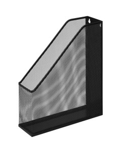 Вертикальный накопитель для бумаг металл сетка ширина 72мм чёрный Attache