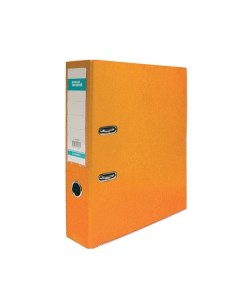 Папка регистратор PP формат А4 75 мм цвет оранжевый Stanger