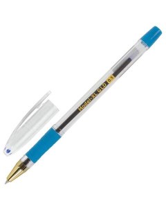 Ручка шариковая Model XL GLD 143245 синяя 0 5 мм 12 штук Brauberg