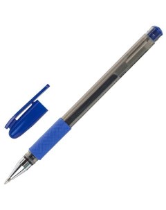 Ручка гелевая Basic 143676 синяя 0 35 мм 12 штук Staff