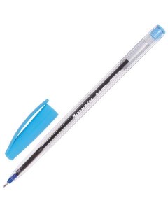 Ручка шариковая Ice 142686 синяя 0 3 мм 50 штук Brauberg