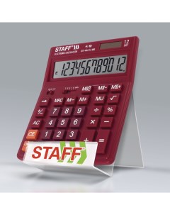 Набор из 3 шт Подставка для калькуляторов рекламная 90 мм 504881 Staff