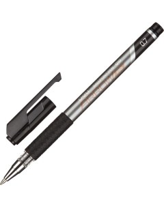 Ручка шариковая неавтоматическая Arrow черная толщина линии 0 35 мм 1407865 Deli