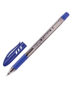 Ручка шариковая масляная Black Tone синяя узел 0 7 мм 142951 24 шт Brauberg