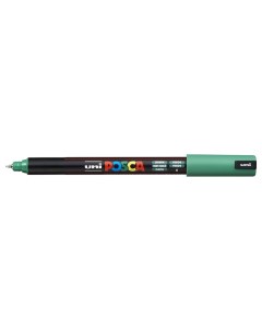 Маркер Posca PC 1MR 0 7 мм наконечник игольчатый зеленый Uni mitsubishi pencil