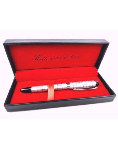 Шариковая ручка подарочная ТМ Impact синяя металл корпус в футляре арт BN0324 Bikson