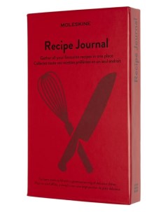 Записная книжка Passion Recipe Journal в подарочной коробке Moleskine