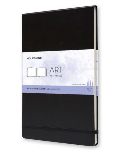 Блокнот для акварели Art WaterColour A4 ARTBF833 нелинованный Black Moleskine