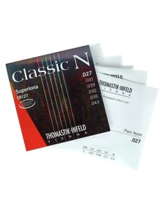 Classic N Cr127 струны для классической гитары нейлон круглая оплётка среднее Thomastik