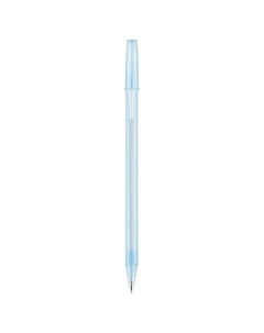 Ручка шариковая Frost stick синяя 0 7мм штрих код Officespace