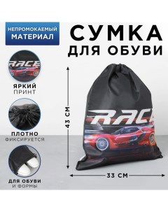Болоневая сумка для обуви Street race 33х43х0 5 см Artfox