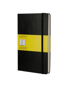 Блокнот Classic 240стр в клеточку твердая обложка черный qp061 Moleskine