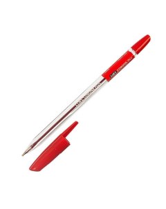 Ручка шариковая Corona Plus 0 7мм красный цвет чернил Linc