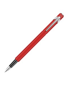 Перьевая ручка Office 849 Classic Seasons Greetings Red F подарочная упако Caran d`ache